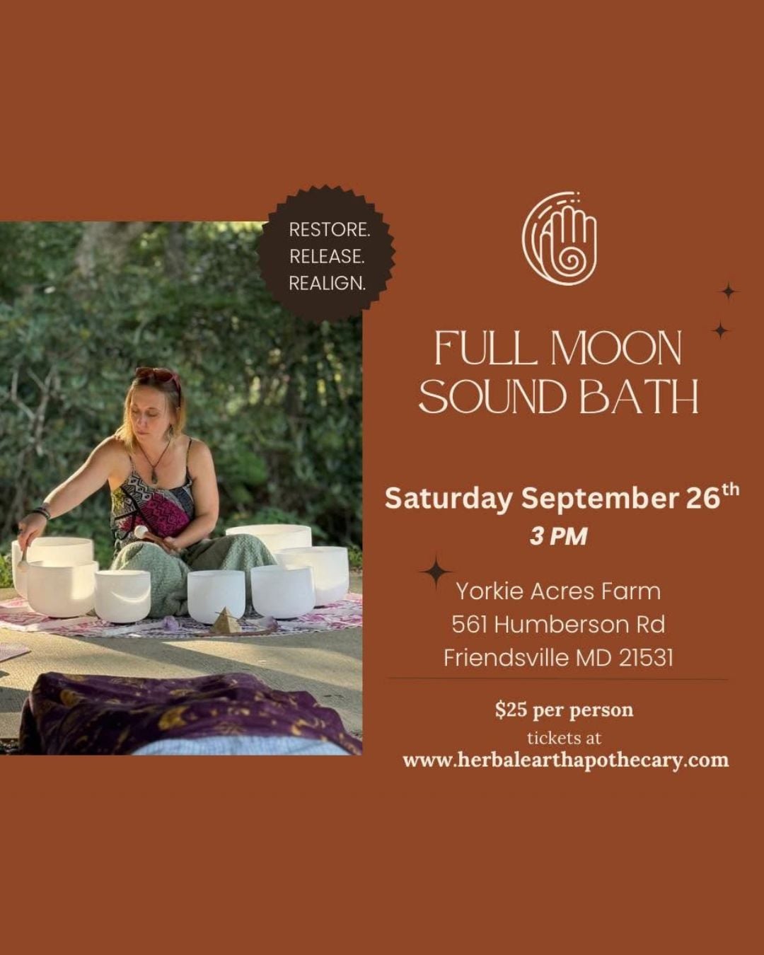 September Full Moon Sound Bath