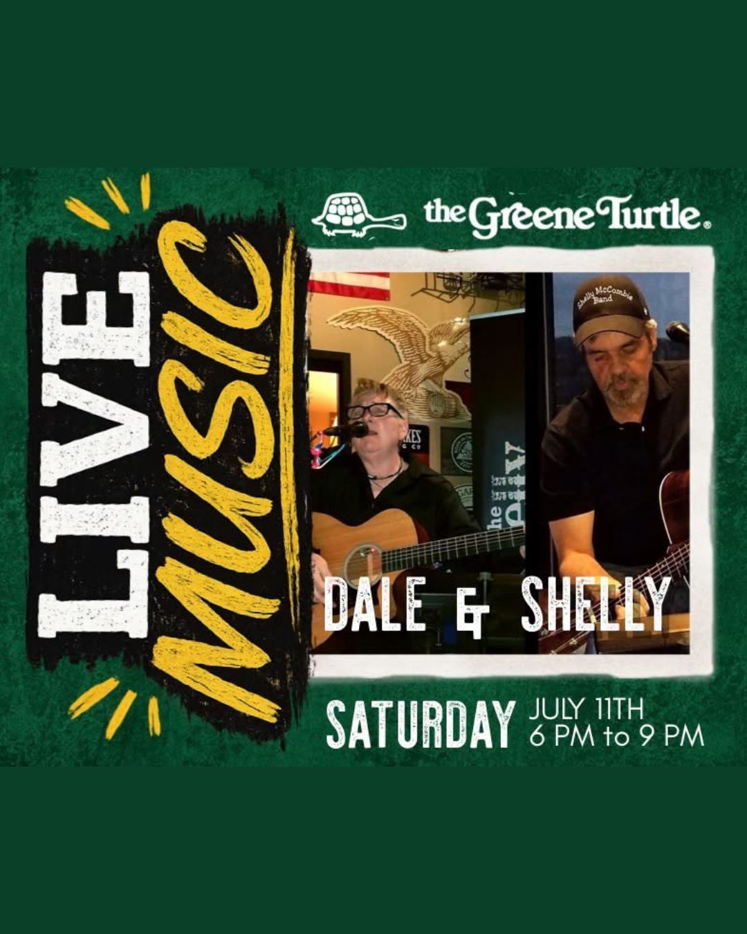 Shelly and Dale Live at The Greene Turtle