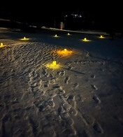 Skiing by Candlelight at Deep Creek Lake, MD