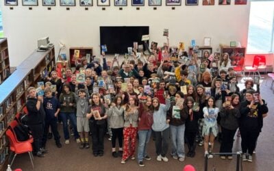 Southern Garrett High School Seventh Grade Students Curate New Library Collection
