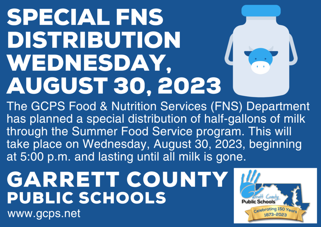 Special FNS Distribution at Deep Creek Lake, MD