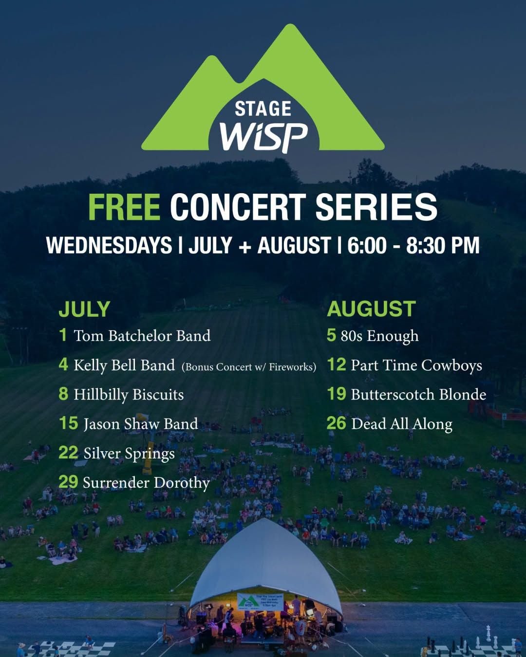Stage Wisp (Deep Creek Lake, MD)