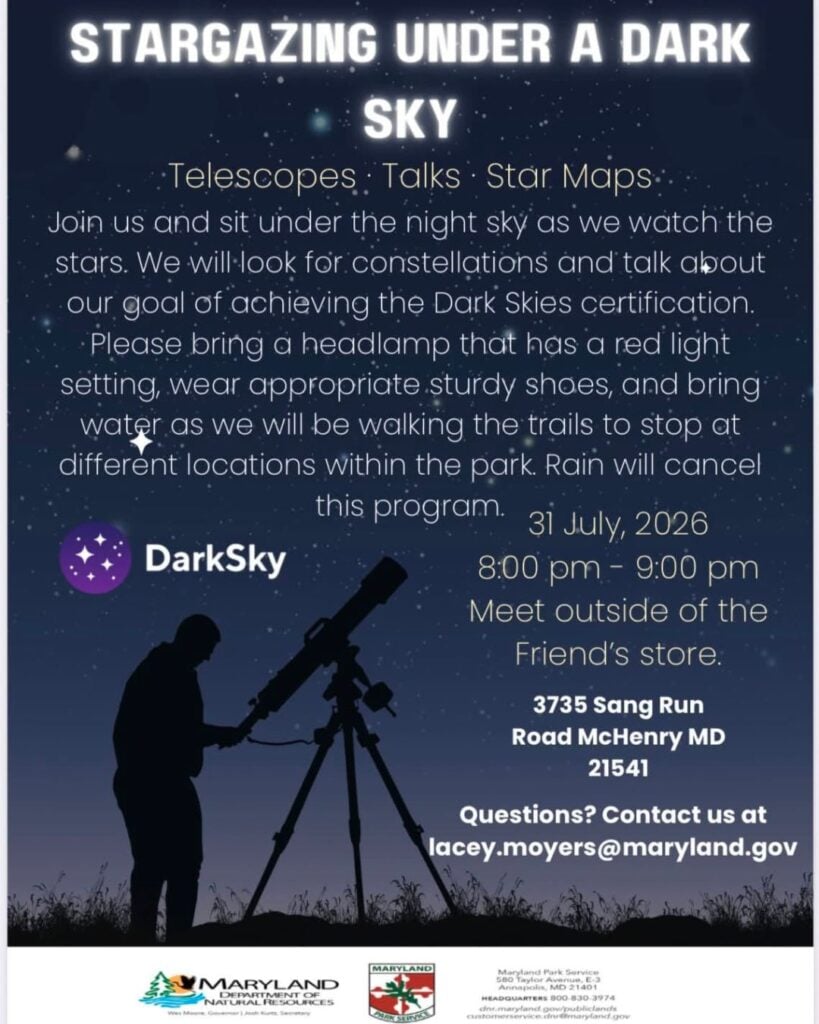Star Gazing Under a Dark Sky