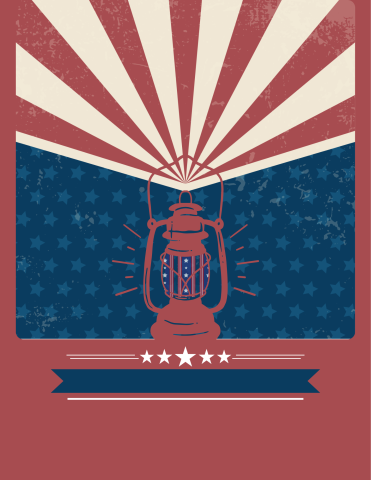 Stars & Stripes Lantern Craft