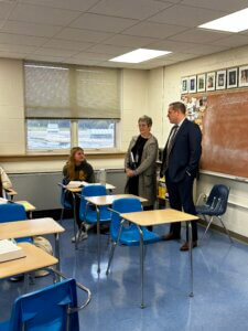State Superintendent Visits Garrett County Schools (Deep Creek Lake, MD)