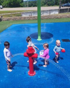 Summer Splashing at Mountain Lake Park