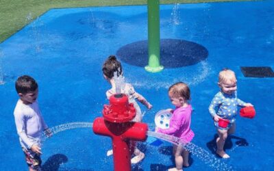 Summer Splashing at Mountain Lake Park