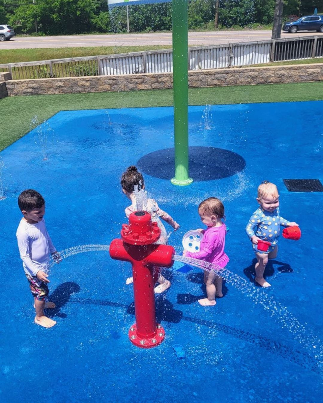 Summer Splashing at Mountain Lake Park