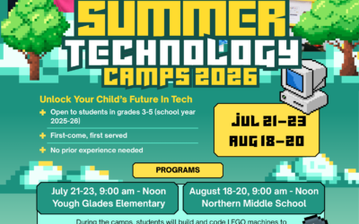Summer Tech Camps Announced