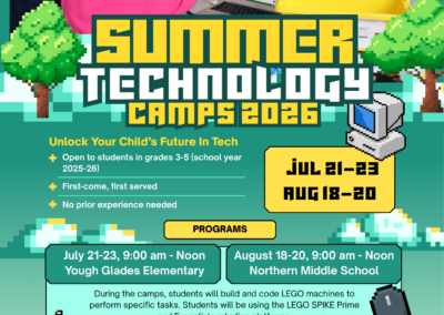 Summer Tech Camps Announced