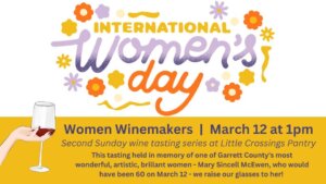 Sunday Wine Tasting: Women Winemakers