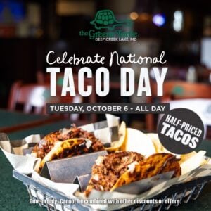 Taco Tuesday at The Greene Turtle (Deep Creek)