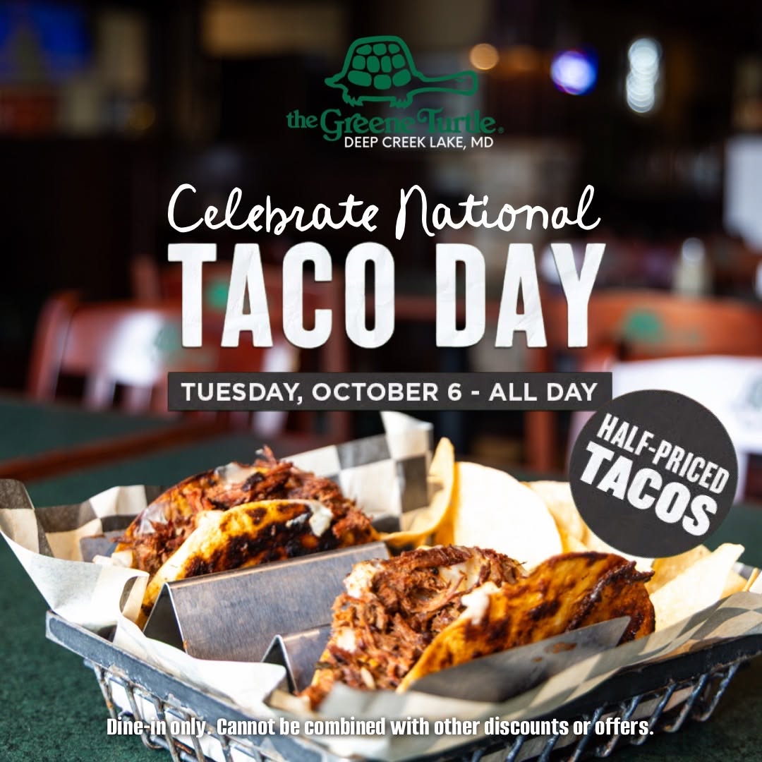 Taco Tuesday at The Greene Turtle (Deep Creek)