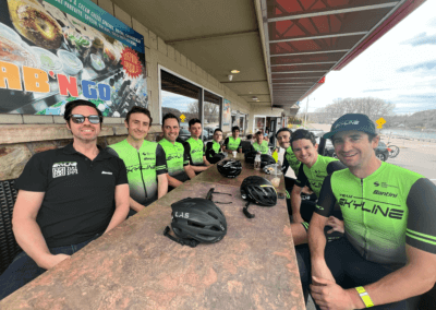 Pro Cycling Team Enjoys Deep Creek Lake Training Camp