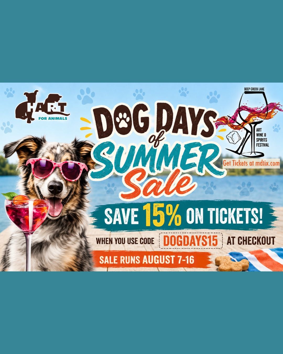 The Dog Days of Summer Ticket Sale is Almost Here!