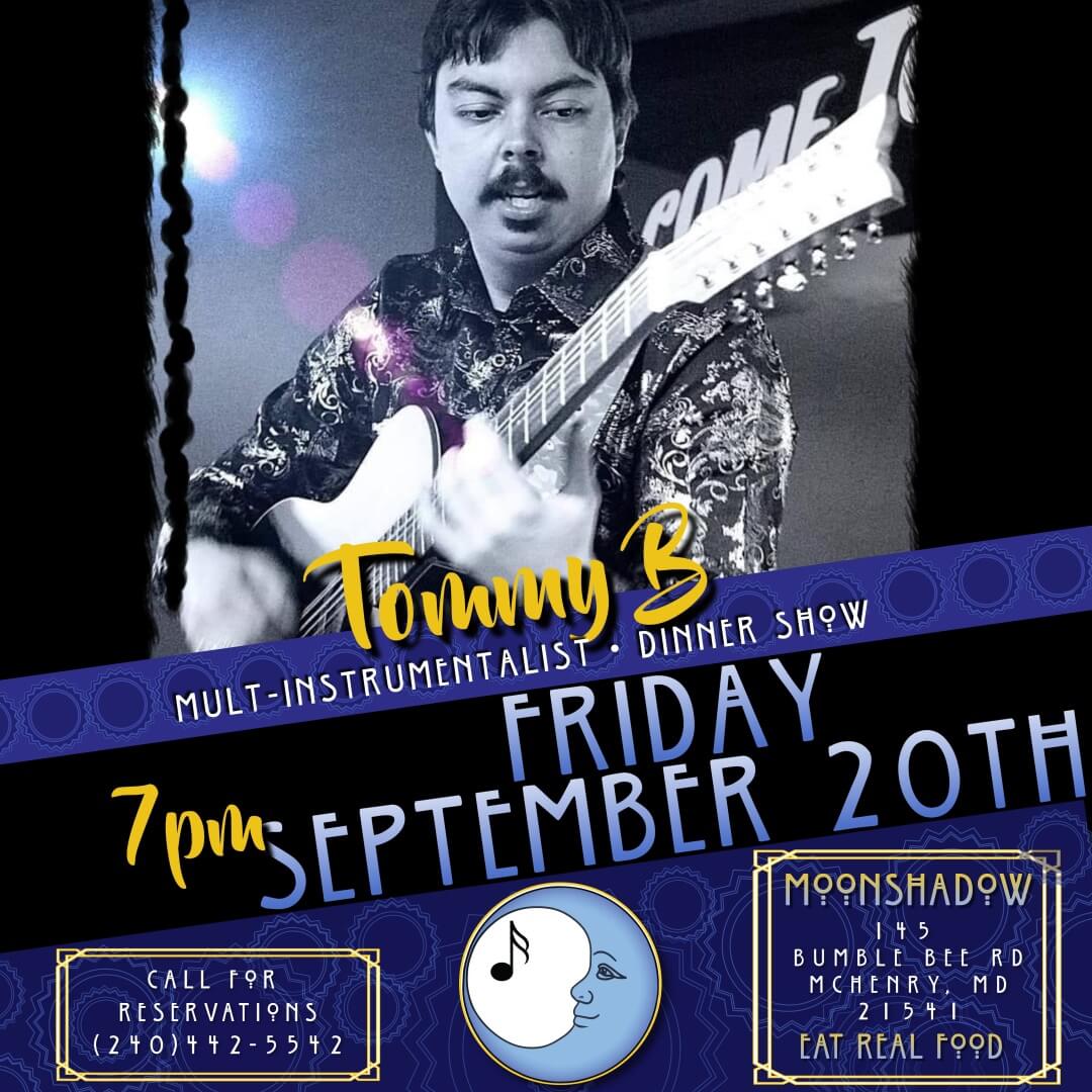 Tommy B Live at MoonShadow (Deep Creek Lake, MD)