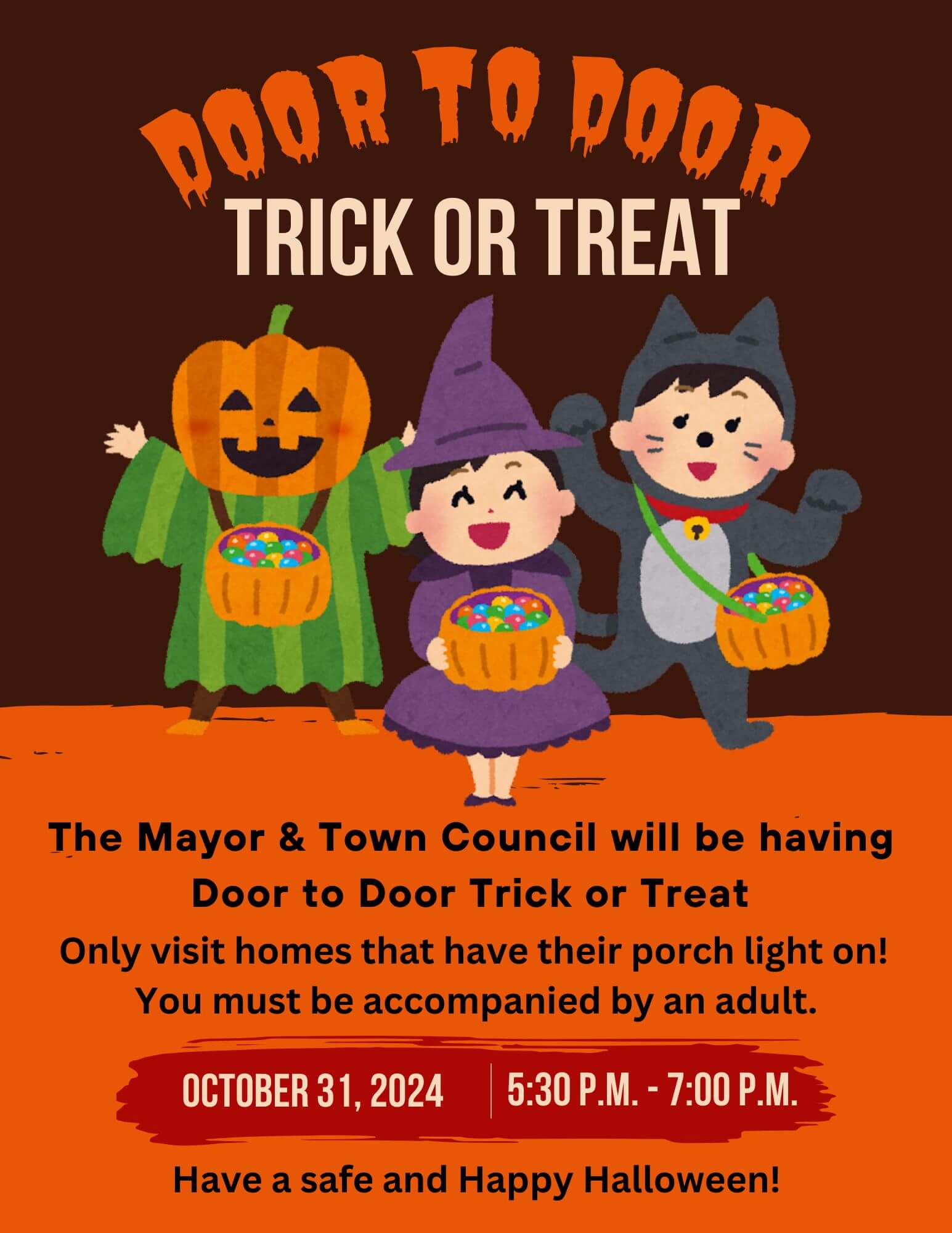 Town of Friendsville Door to Door Trick or Treat (Deep Creek Lake, MD)