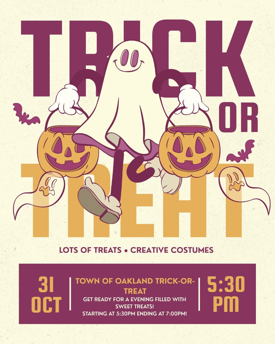 Town of Oakland's Trick-or-Treat