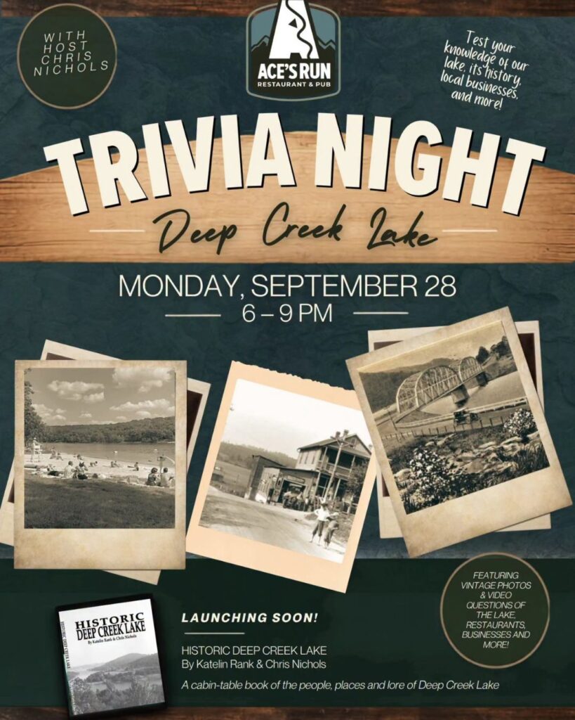 Trivia Night and Historic Deep Creek Lake Launch