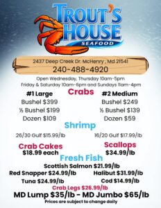 Trout's House Seafood (07/14)