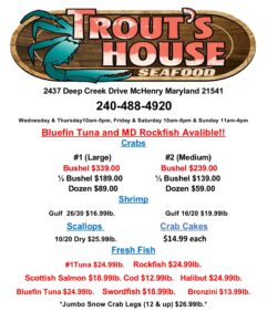 Trout's House Seafood (071625)