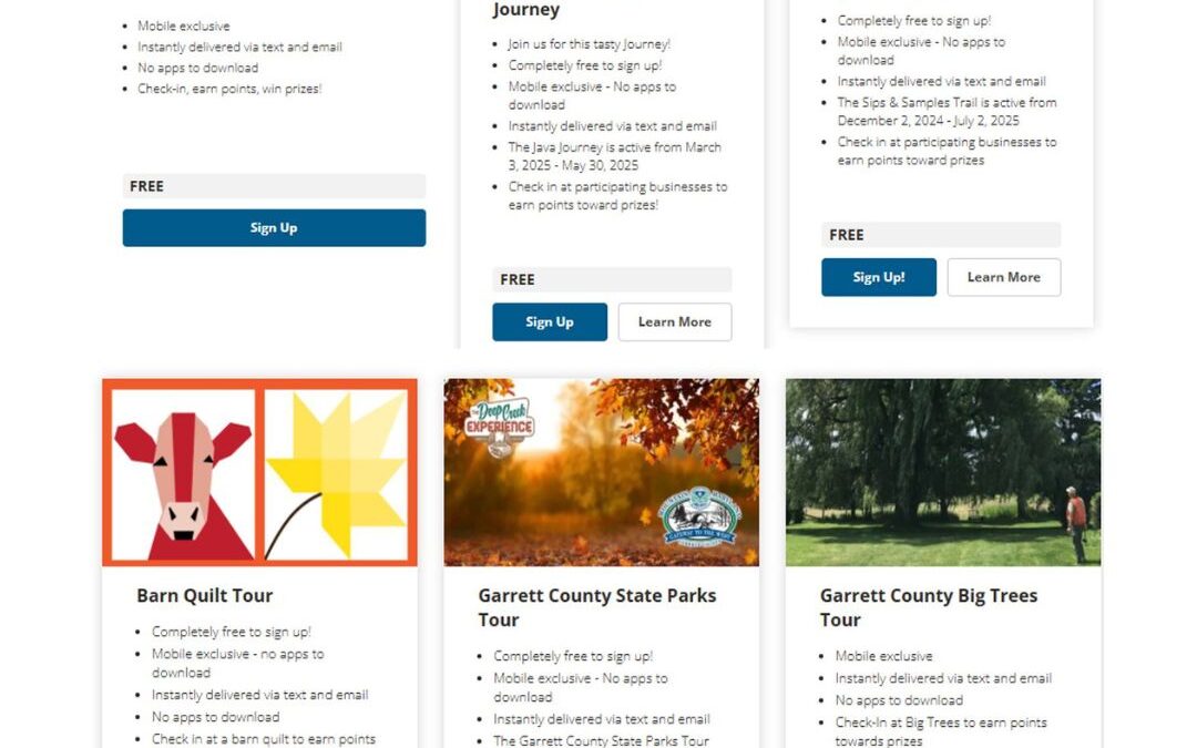 Unlock Hidden Gems of Deep Creek Lake & Garrett County: Win Prizes with the Experience Pass!