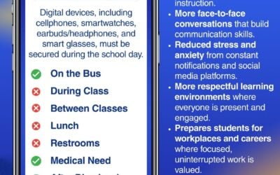 Updated Student Cell Phone Policy for 2026-27 School Year