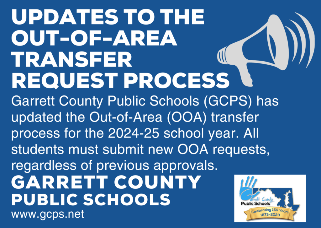 Updates to the Out-of-Area Transfer Request Process at Deep Creek Lake, MD