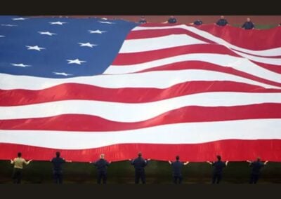 Volunteer for “A County United” Large Flag Unfurling