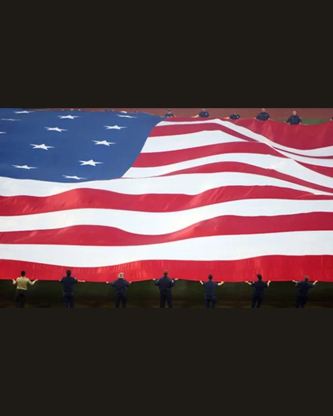 Volunteer for “A County United” Large Flag Unfurling