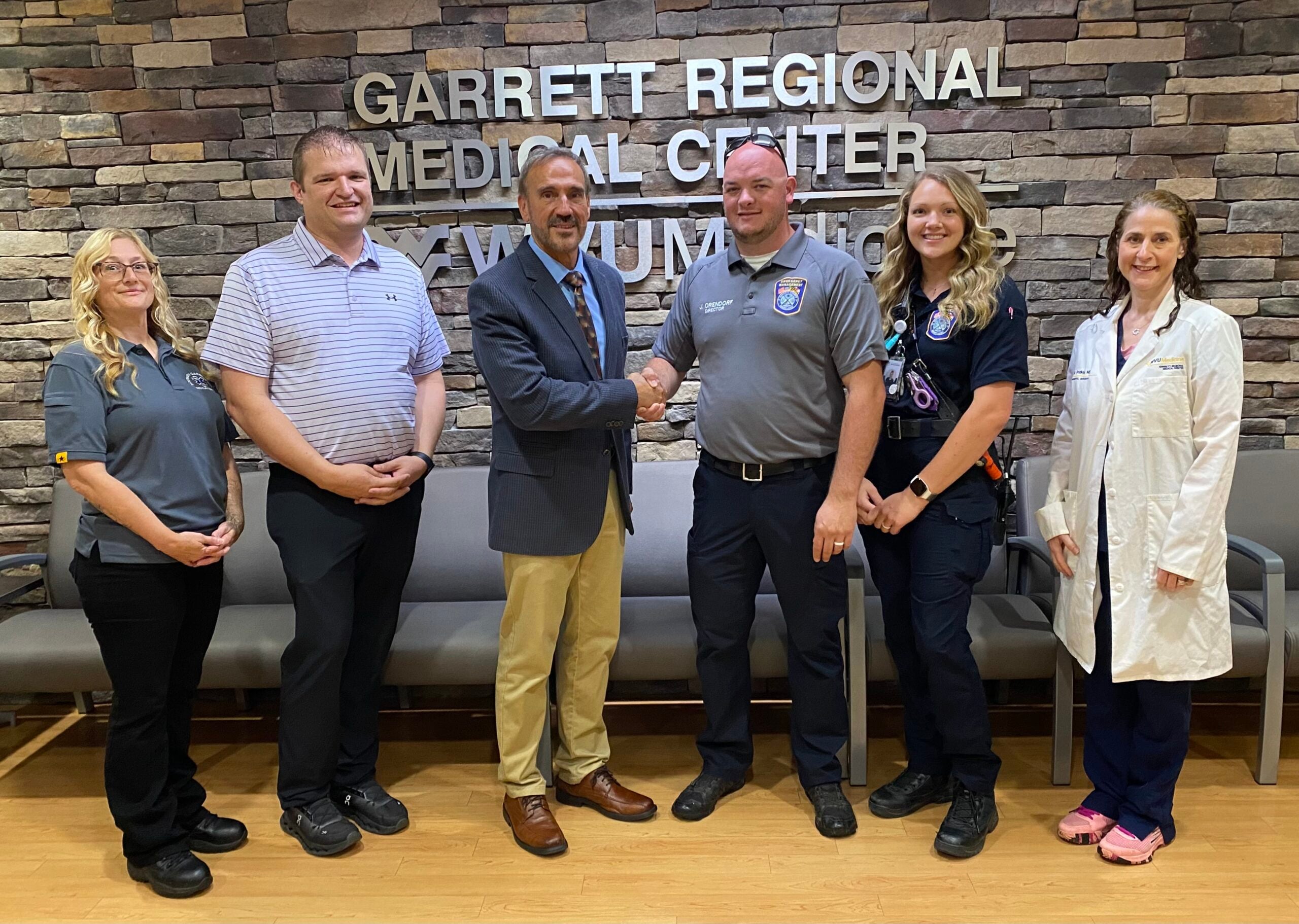 WVU Medicine Garrett Regional Medical Center and Potomac Valley Hospital Honor First Responders