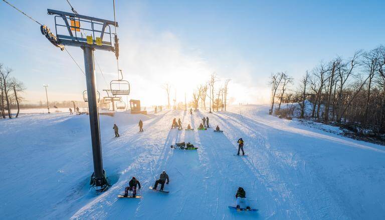 Wisp Resort's Opening Day 2023-24 Ski Season at Deep Creek Lake, MD