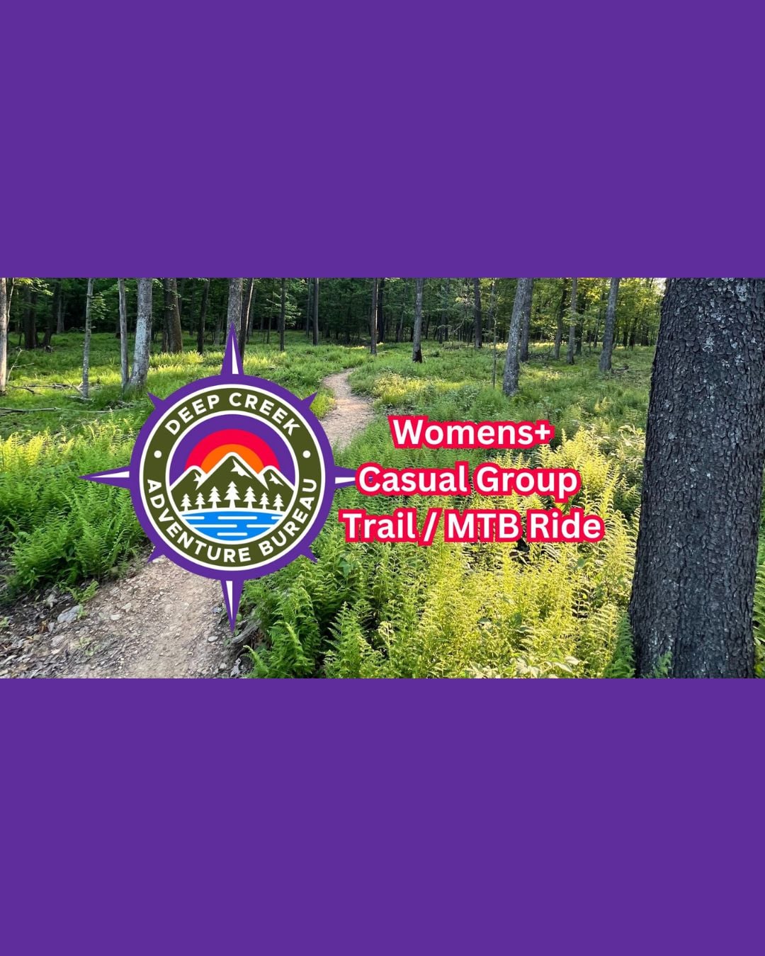 Womens+ Casual Group Trail MTB Ride (Deep Creek Lake, MD)