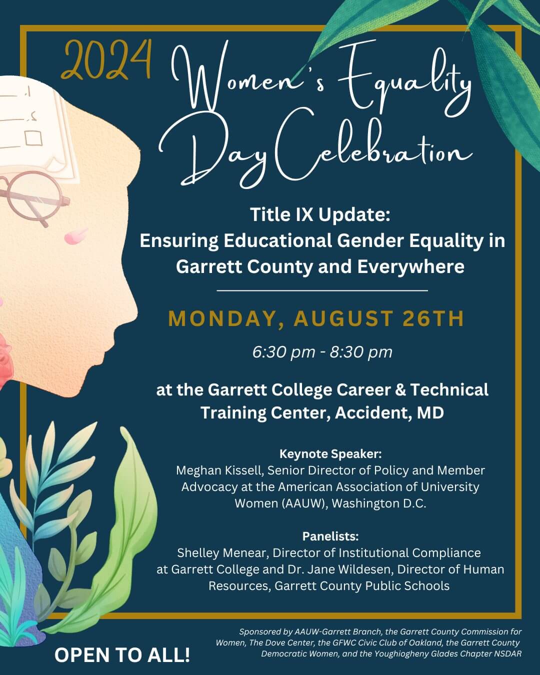 Women's Equality Day Celebration at Deep Creek Lake, MD