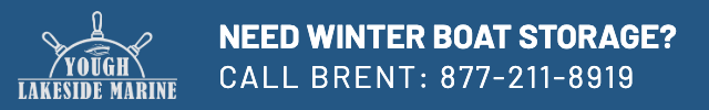Yough Lakeside Marine: Need winter boat storage? Call Brent: 877-211-8919