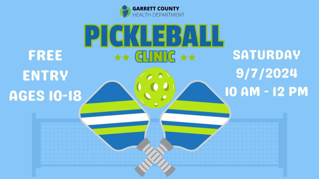 Youth Pickleball Clinic at Deep Creek Lake, MD