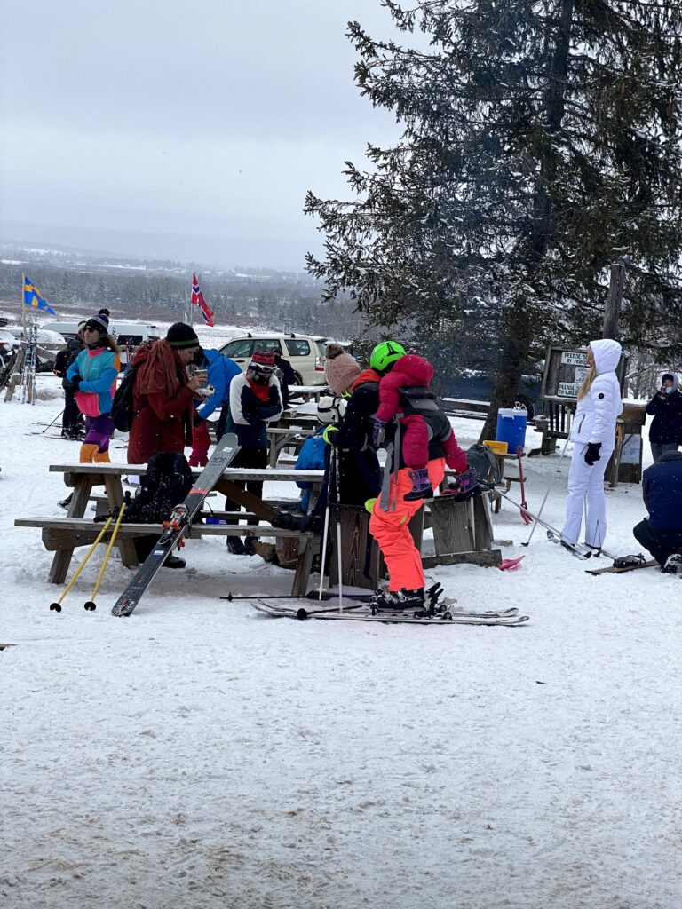 WhiteGrass Ski Touring Center trail scene – Deep Creek Adventure Bureau