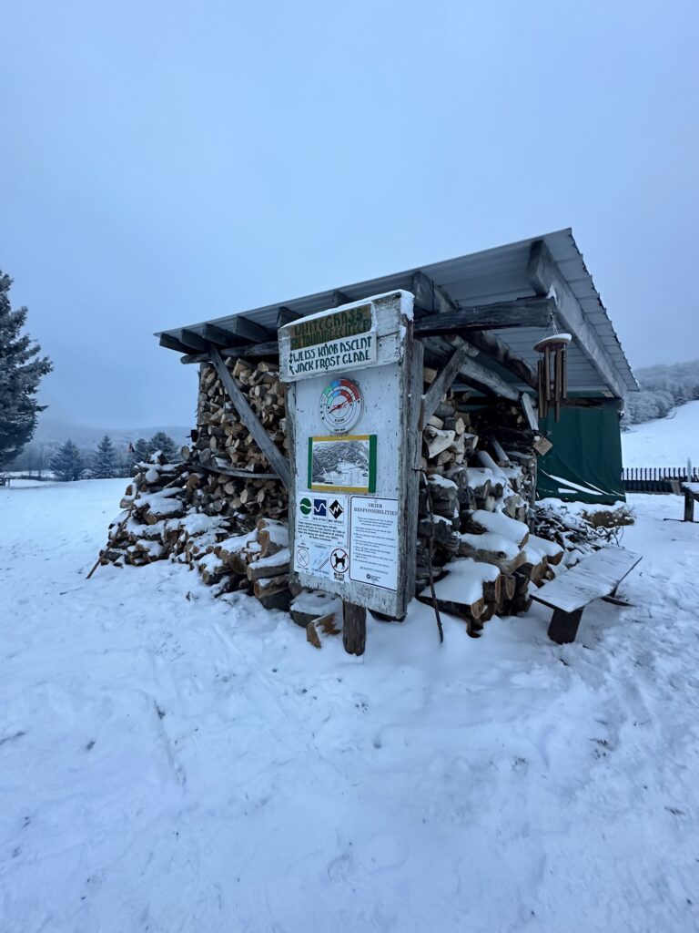 WhiteGrass Ski Touring Center trail scene – Deep Creek Adventure Bureau
