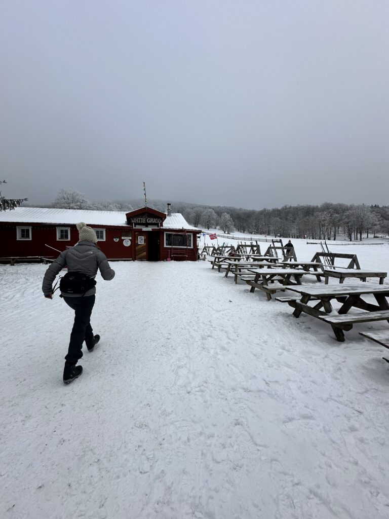 WhiteGrass Ski Touring Center trail scene – Deep Creek Adventure Bureau