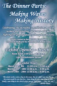 Making Waves Making History - Exhibit to honor those who have fought for gender equality