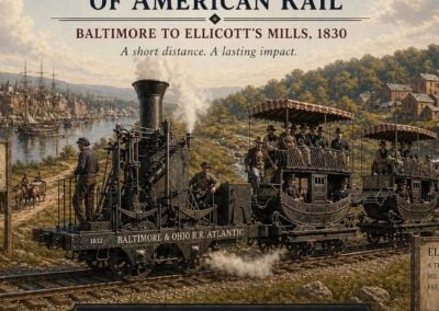 New Project Explores How the First 13 Miles of Rail Changed America