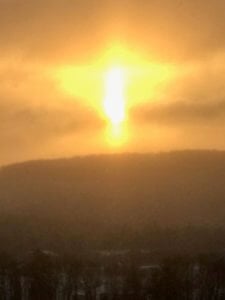 Sunrise on 1 20 20 at Deep Creek Lake, MD