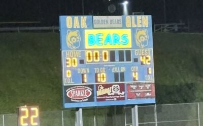 Southern Garrett Football Beats Oak Glen 42-30
