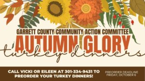 Autumn Glory Turkey Dinners - Preorder Deadline at Deep Creek Lake, MD